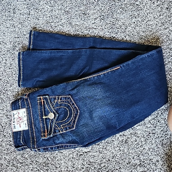 AWESOME TRUE RELIGION STELLA BIG T LOW RISE SKINNY JEANS - Picture 12 of 16